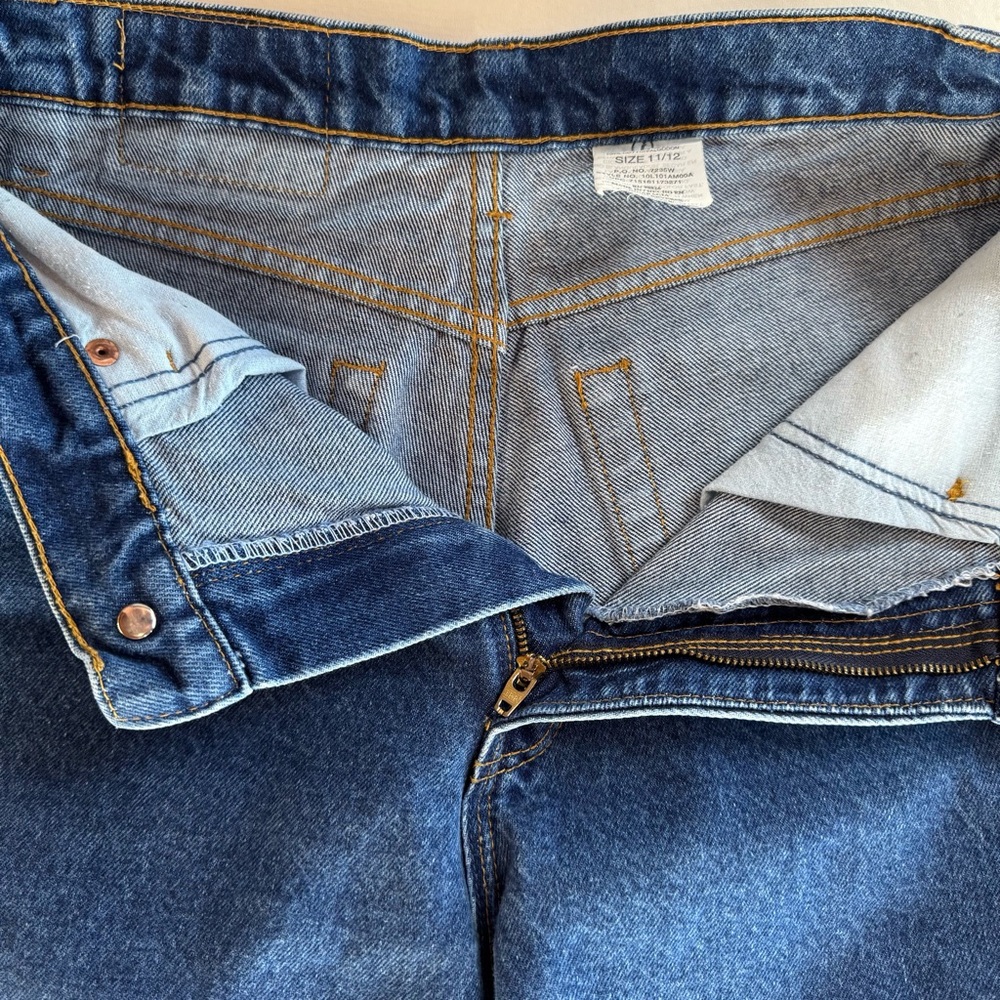 W27/28 L32 Jordache Vintage Classic Slimming Fit High Rise Tapered Leg Jeans - Picture 11 of 17